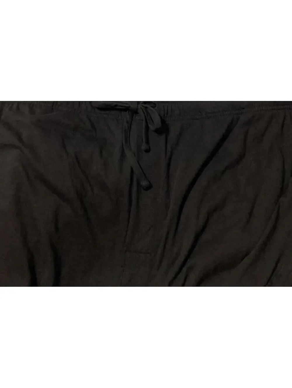 Men’s Sonoma Black Comfort Cotton Blend Lounge Pants Sz XXL